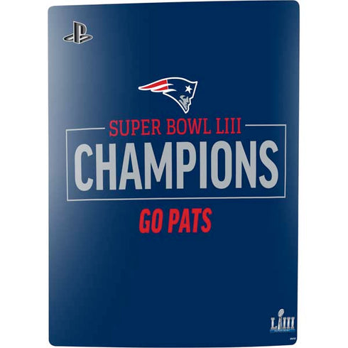 NFL Super Bowl LIII Champions Go Pats PS5 Digital Edition Bundle Skin